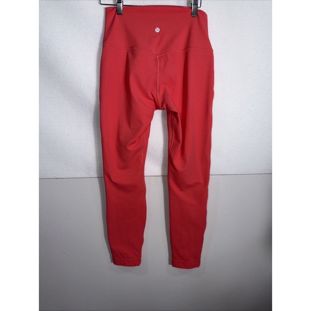 Lululemon Align HR 25" Leggings Coral Color Double Lined‎